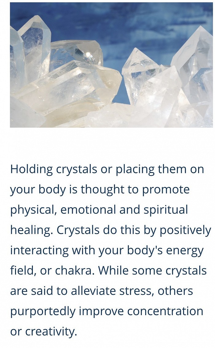 Crystal healing